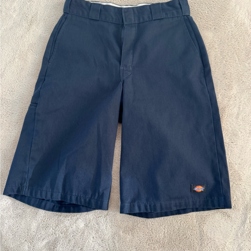 Dickies Men's Loose Fit Navy Blue Shorts Size 30